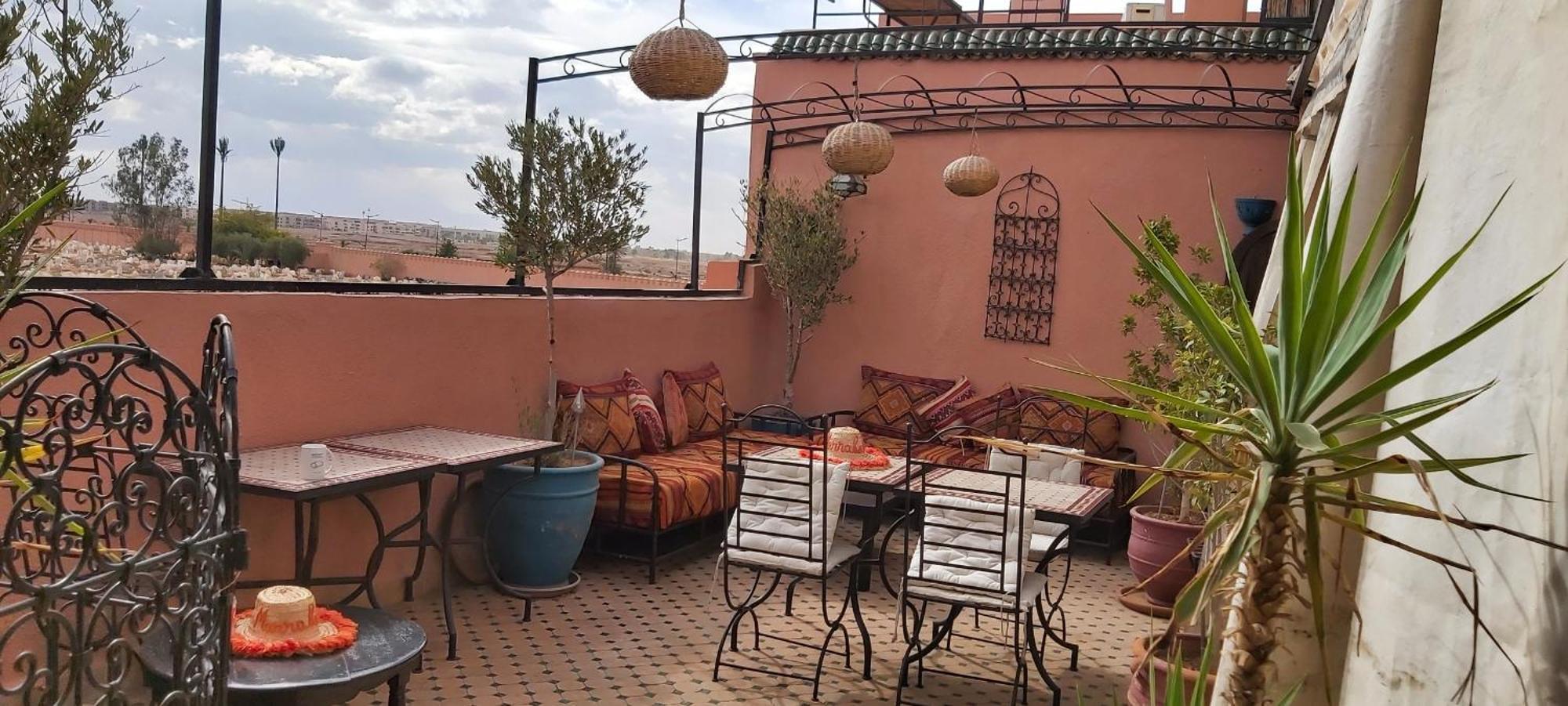 Riad Ajebel Marrakesh Buitenkant foto